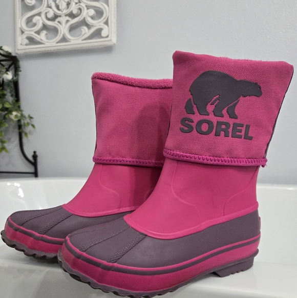 Sorel Other - Sorel Pink Waterproof Winter Boots